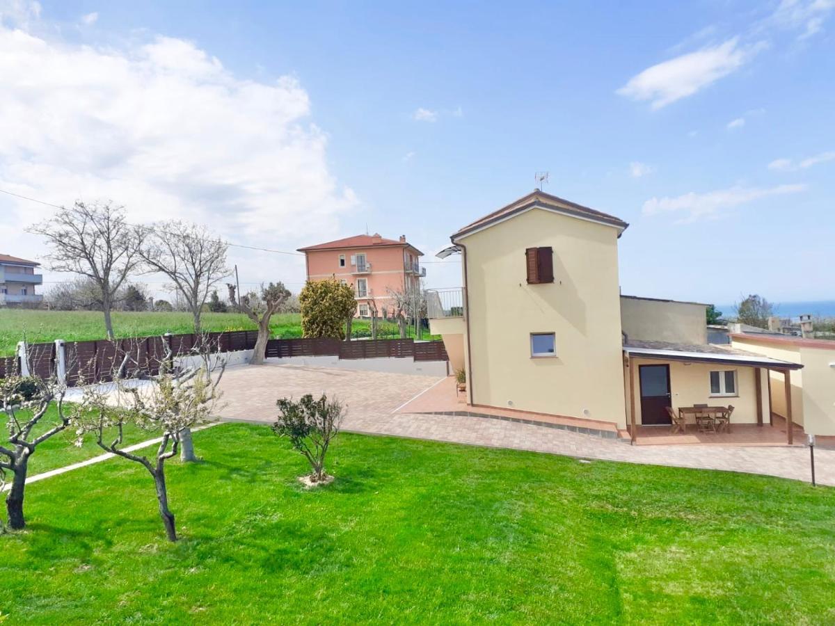 Casa Vacanze Con Vista Mare E Giardino - Amanecer Marzocca di Senigallia Exteriér fotografie